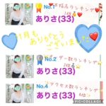 ☆11月のランキング☆